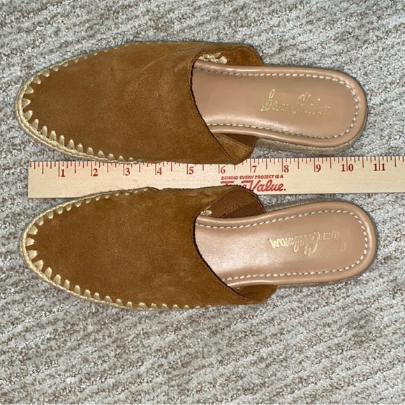 Sam Edelman Suede Espadrille Mules-Austin - Picture 3 of 3
